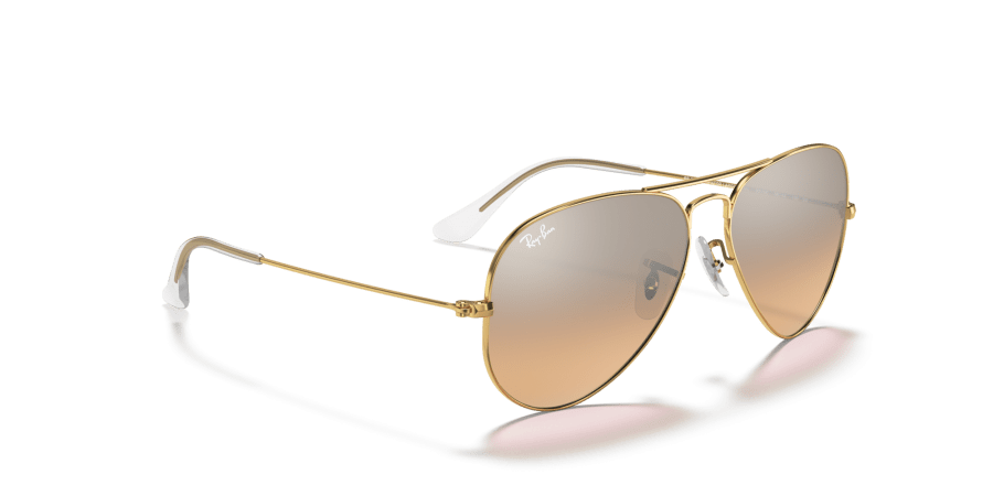 Ray-Ban - RB3025 - Aviator large metal - 001/3E - Oro arista - immagine 3