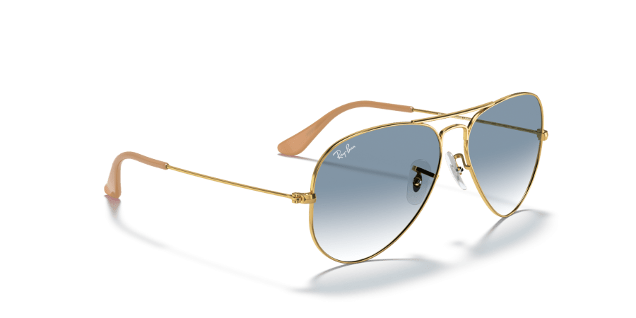 Ray-Ban - RB3025 - Aviator large metal - 001/3F - Oro arista - immagine 3