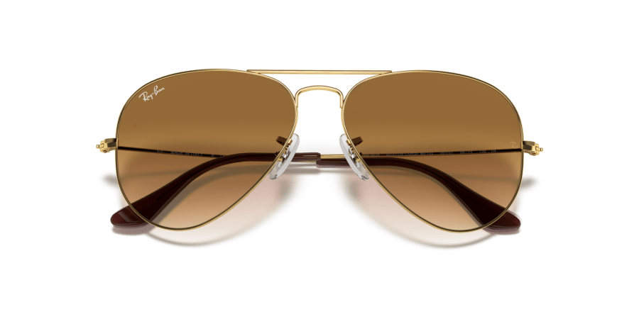 Ray-Ban - RB3025 - Aviator large metal - 001/3F - Oro arista - immagine 4