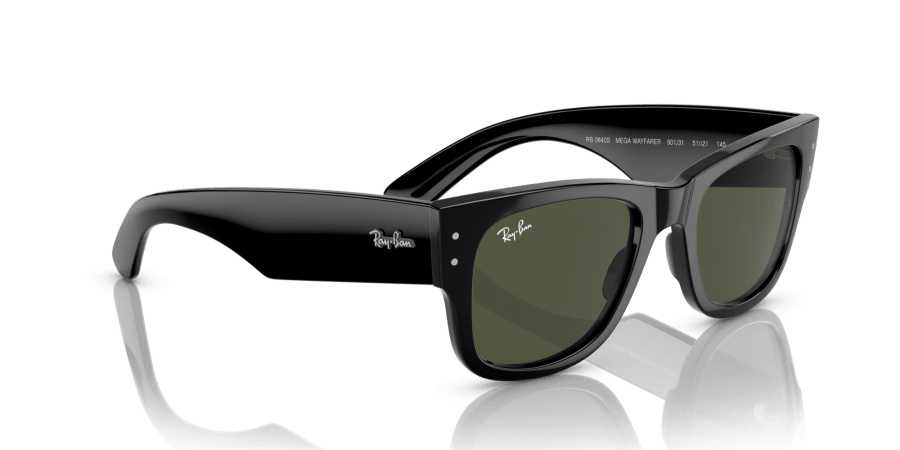 Ray-Ban - RB0840S - Mega wayfarer - 901/31 - Nero - immagine 3