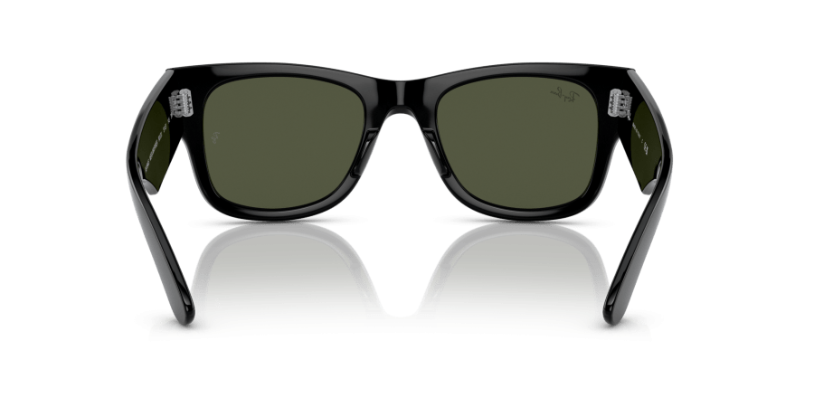 Ray-Ban - RB0840S - Mega wayfarer - 901/31 - Nero - immagine 4