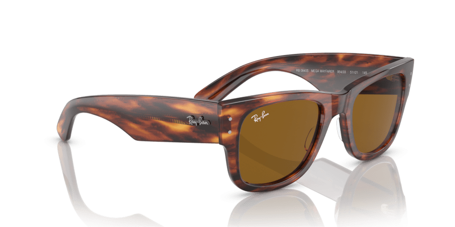 Ray-Ban - RB0840S - Mega wayfarer - 954/33 - Striato havana - immagine 3