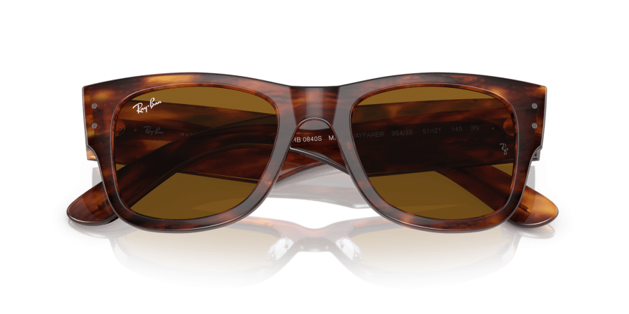 Ray-Ban - RB0840S - Mega wayfarer - 954/33 - Striato havana - immagine 6