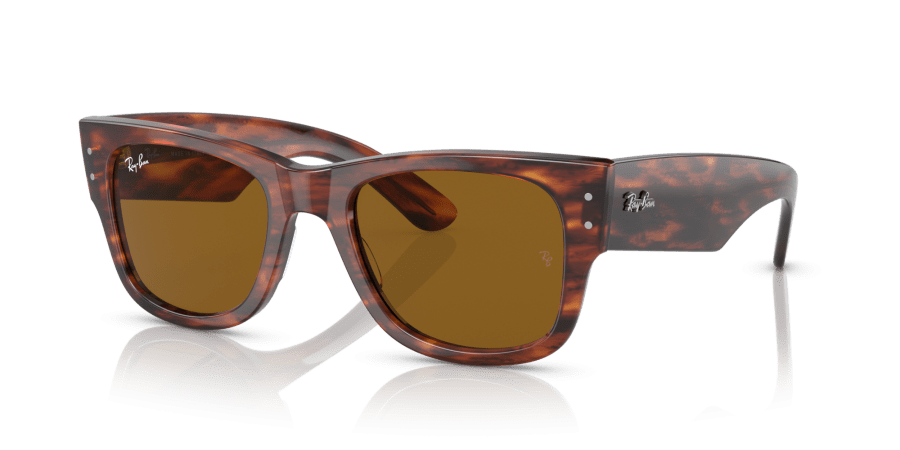 Ray-Ban - RB0840S - Mega wayfarer - 954/33 - Striato havana