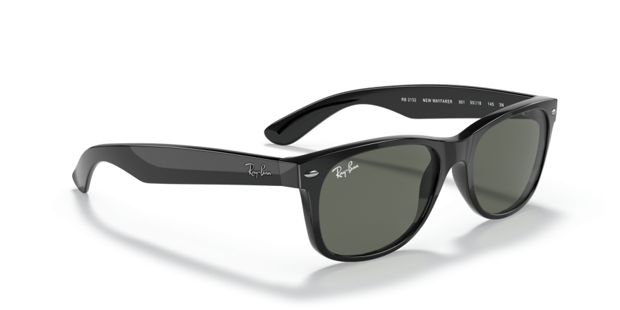 Ray-Ban - RB2132 - New wayfarer - 901 - Nero - immagine 3