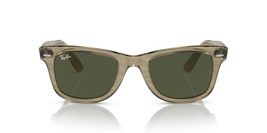 Ray-Ban - RB2140 - Wayfarer - 138731 - Fotocromatiche grigie a righe - immagine 4