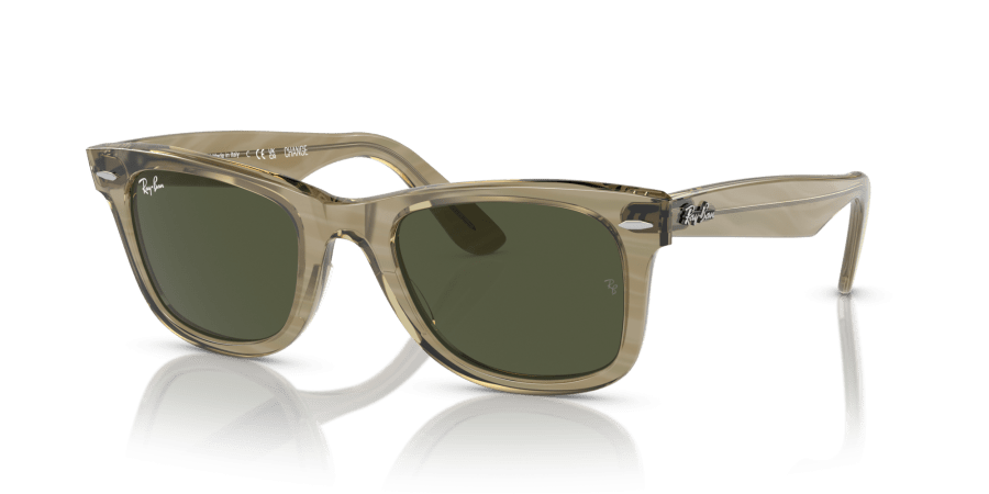 Ray-Ban - RB2140 - Wayfarer - 138731 - Fotocromatiche grigie a righe - immagine 2