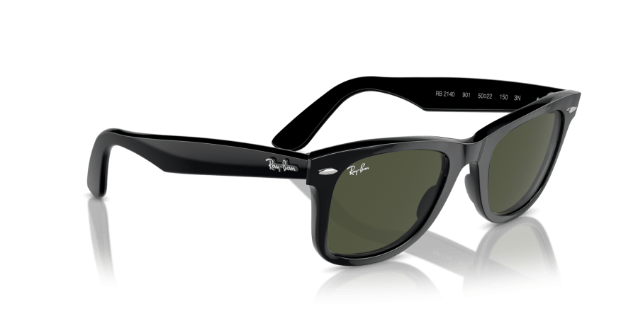 Ray-Ban - RB2140 - Wayfarer - 901 - Nero - immagine 3