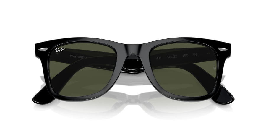 Ray-Ban - RB2140 - Wayfarer - 901 - Nero - immagine 6