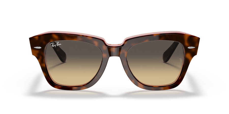 Ray-Ban - RB2186 - State street -  1324BG - Havana su rosa trasparente - immagine 2