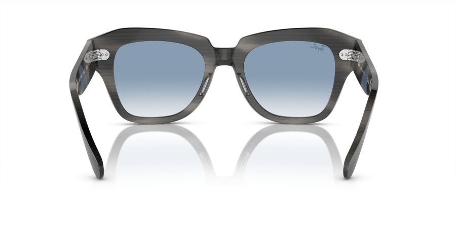 Ray-Ban - RB2186 - State street -  14043F - Striato grigio - immagine 4