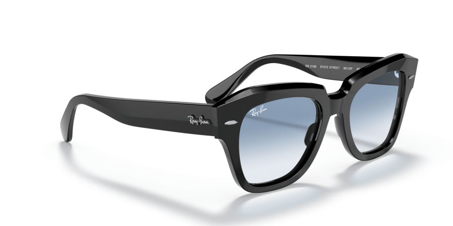 Ray-Ban - RB2186 - State street -  901/3F - Nero - immagine 3