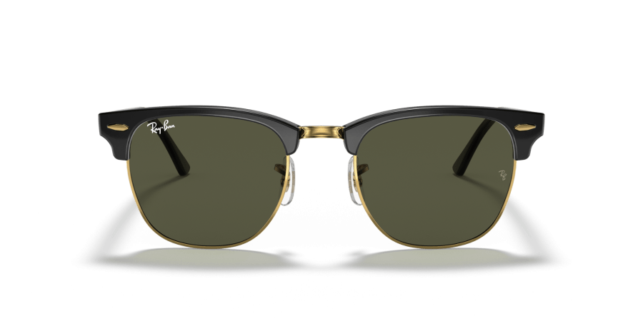 Ray-Ban - RB3016 - Clubmaster - W0365 - Nero su oro - immagine 2