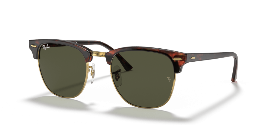 Ray-Ban - RB3016 - Clubmaster - W0366 - Tartarugato su oro