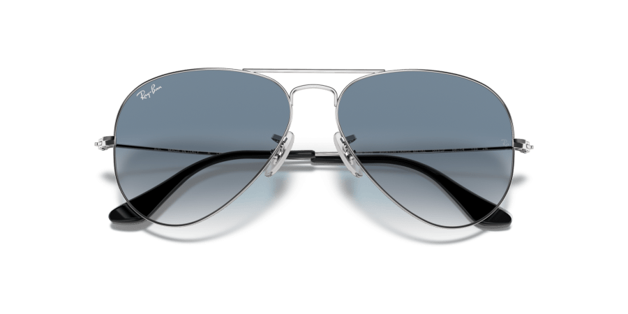 Ray-Ban - RB3025 - Aviator large metal - 003/3F - Argento - immagine 3