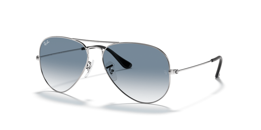 Ray-Ban - RB3025 - Aviator large metal - 003/3F - Argento