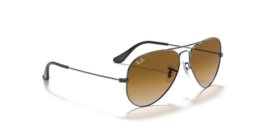 Ray-Ban - RB3025 - Aviator large metal - 004/51 - Gunmetal - immagine 3