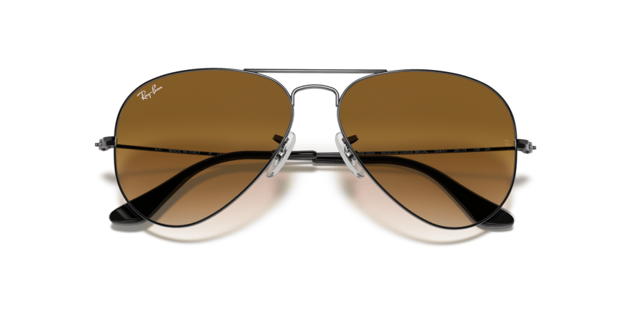 Ray-Ban - RB3025 - Aviator large metal - 004/51 - Gunmetal - immagine 6