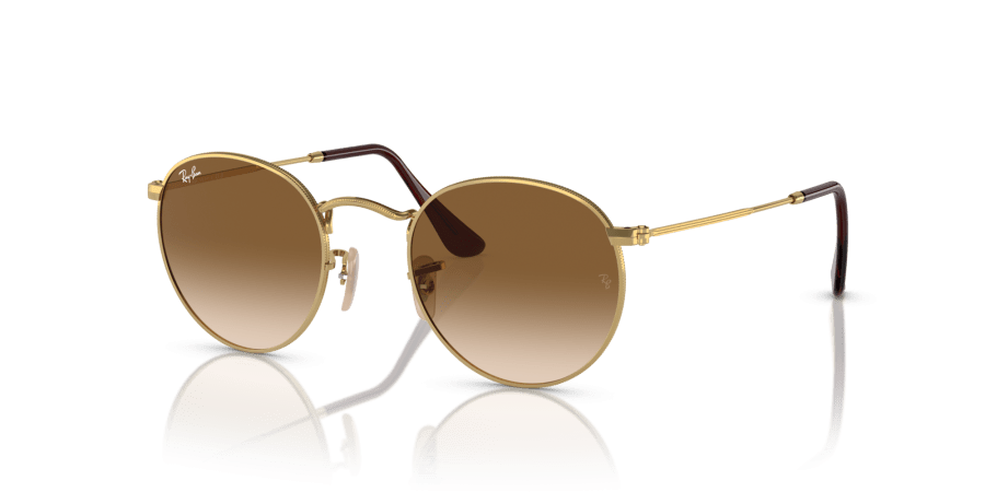 Ray-Ban - RB3447 - Round metal - 001/51 - Oro