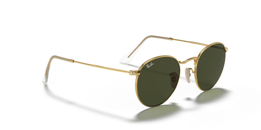 Ray-Ban - RB3447 - Round metal - 001 - Oro arista - immagine 3