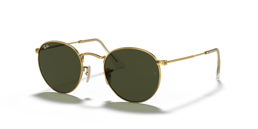 Ray-Ban - RB3447 - Round metal - 001 - Oro arista