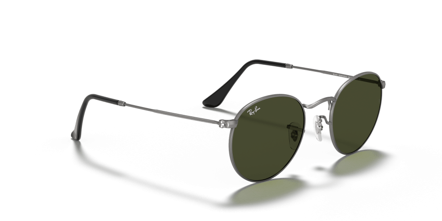 Ray-Ban - RB3447 - Round metal - 029 - Gunmetal - immagine 3