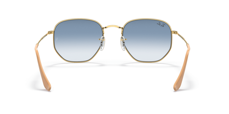 Ray-Ban - RB3548 - Hexagonal - 001/3F - Oro arista - immagine 4