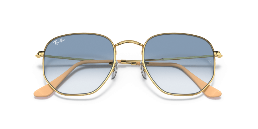 Ray-Ban - RB3548 - Hexagonal - 001/3F - Oro arista - immagine 6