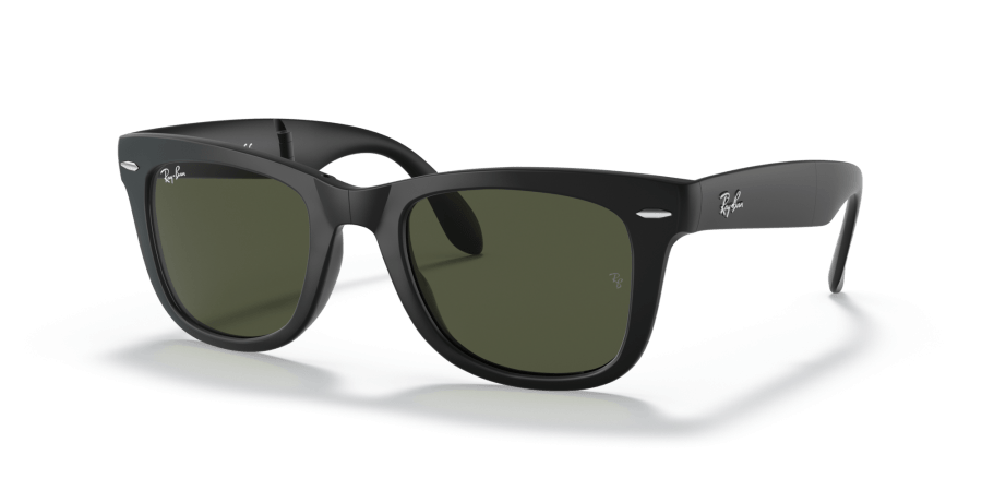 Ray-Ban - RB4105 - Folding wayfarer - 601S - Nero - immagine 5