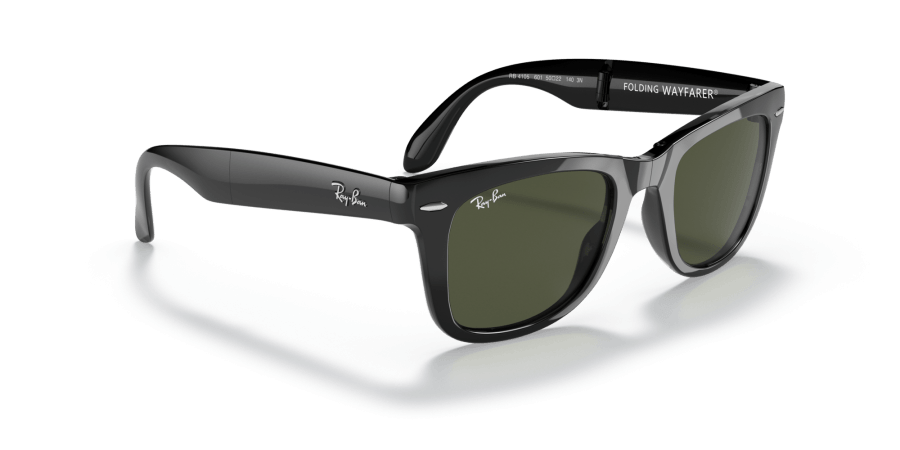 Ray-Ban - RB4105 - Folding wayfarer - 601 - Nero - immagine 3