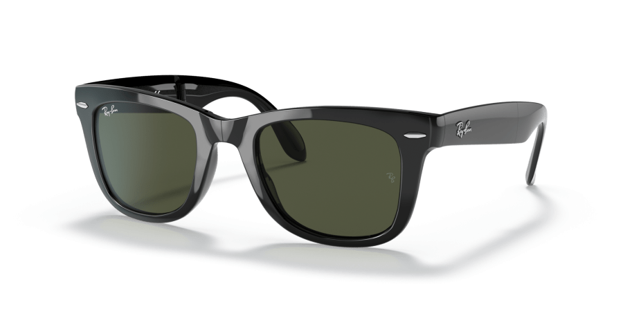 Ray-Ban - RB4105 - Folding wayfarer - 601 - Nero - immagine 8