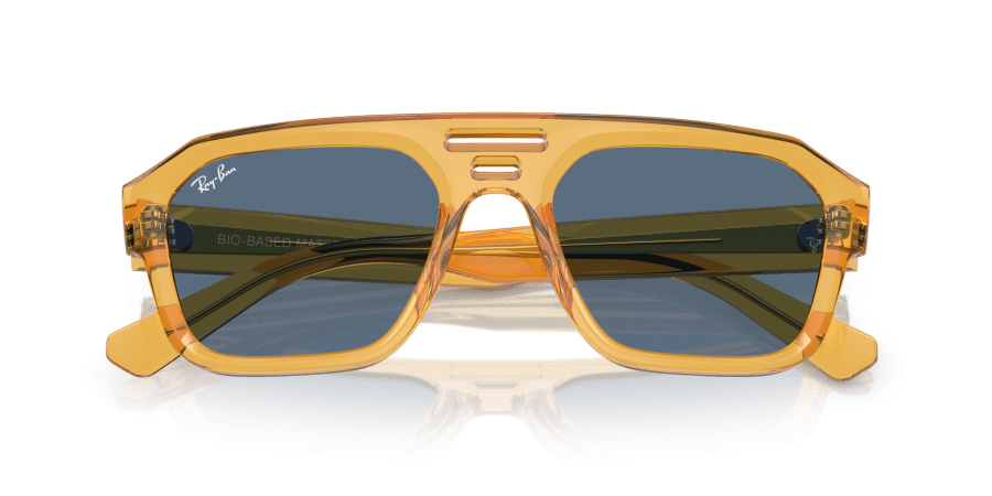 Ray-Ban - RB4397 - Corrigan - 668280 - Giallo trasparente - immagine 5