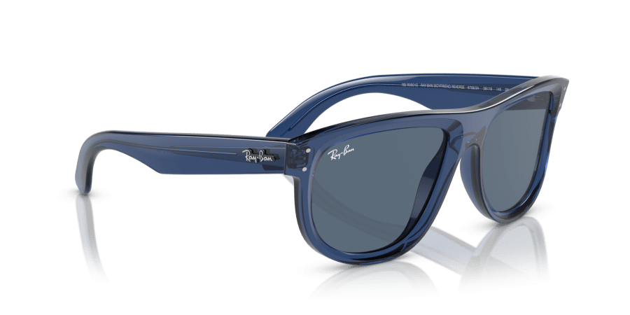 Ray-Ban - RBR0501S - Boyfriend reverse - 67083A - Blu navy trasparente