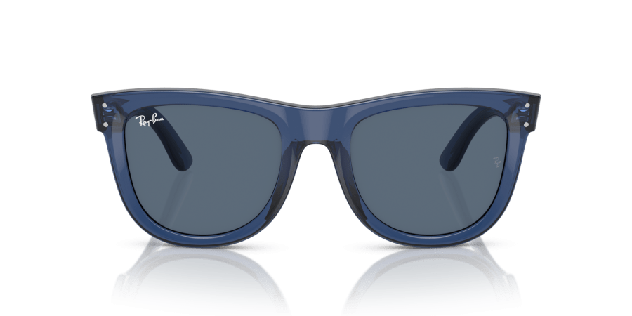 Ray-Ban - RBR0502S - Wayfarer reverse - 67083A - Blu navy trasparente - immagine 2