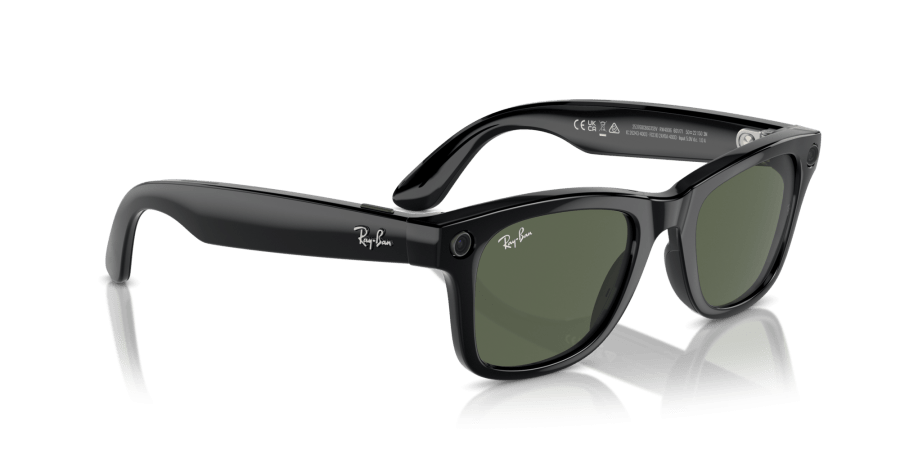 Ray-Ban - RW4006 - Wayfarer - 601/71 - Nero - META - immagine 3